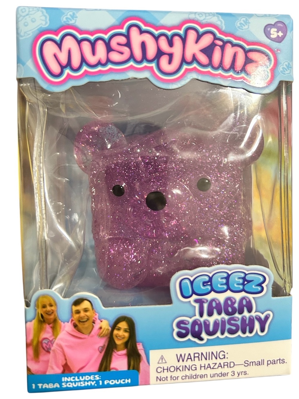 Iceez Taba Squishy - Purple Glitter